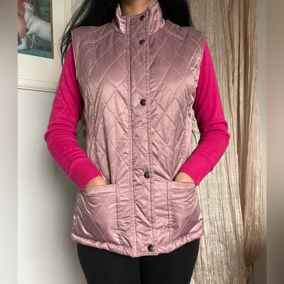 Pink Sleeveless Vest Jacket - Picture 6 of 7